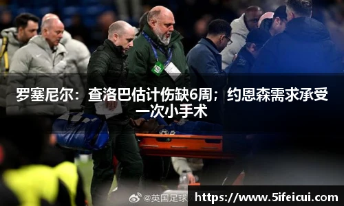 罗塞尼尔：查洛巴估计伤缺6周；约恩森需求承受一次小手术